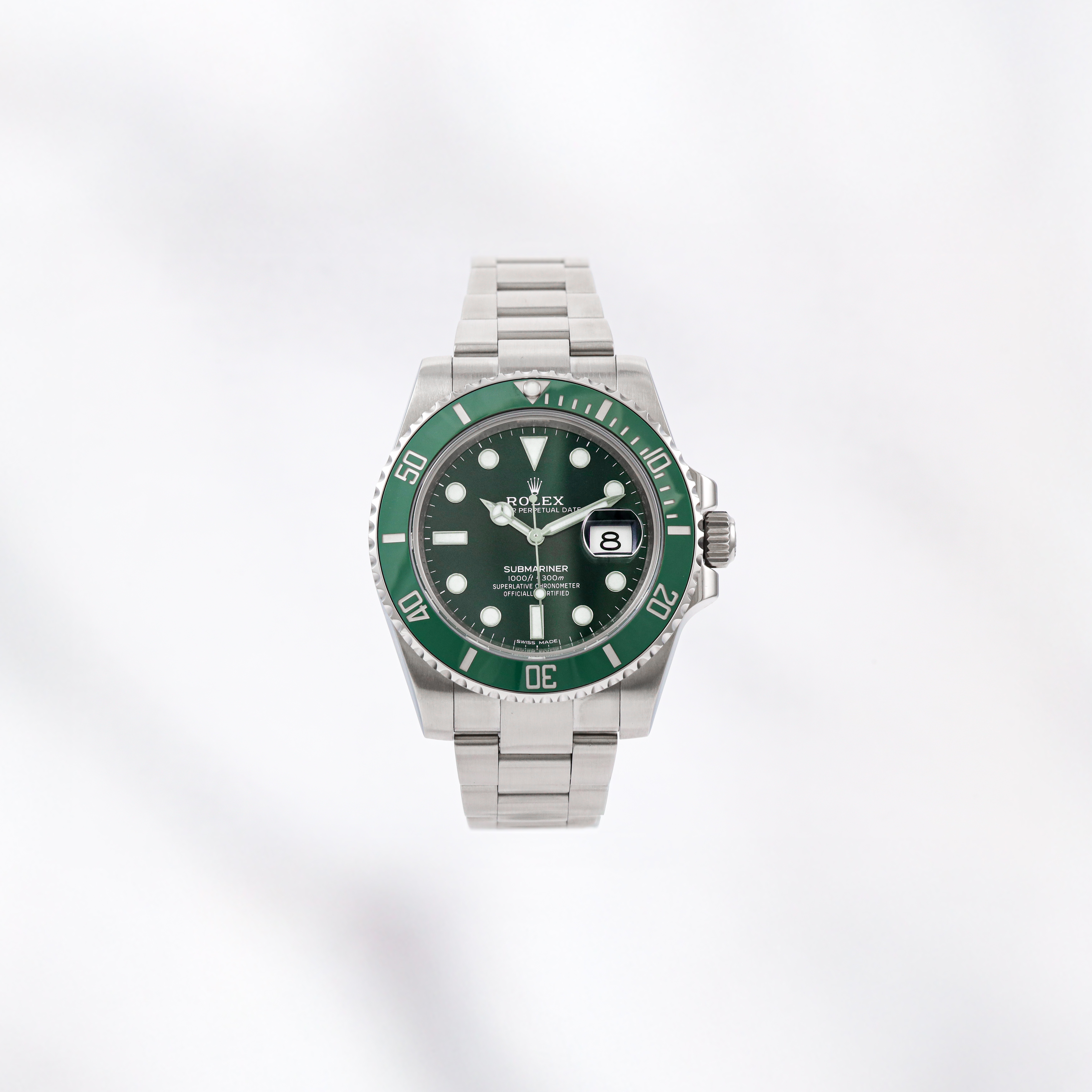 Rolex Submariner Date Hulk Watch 116610LV