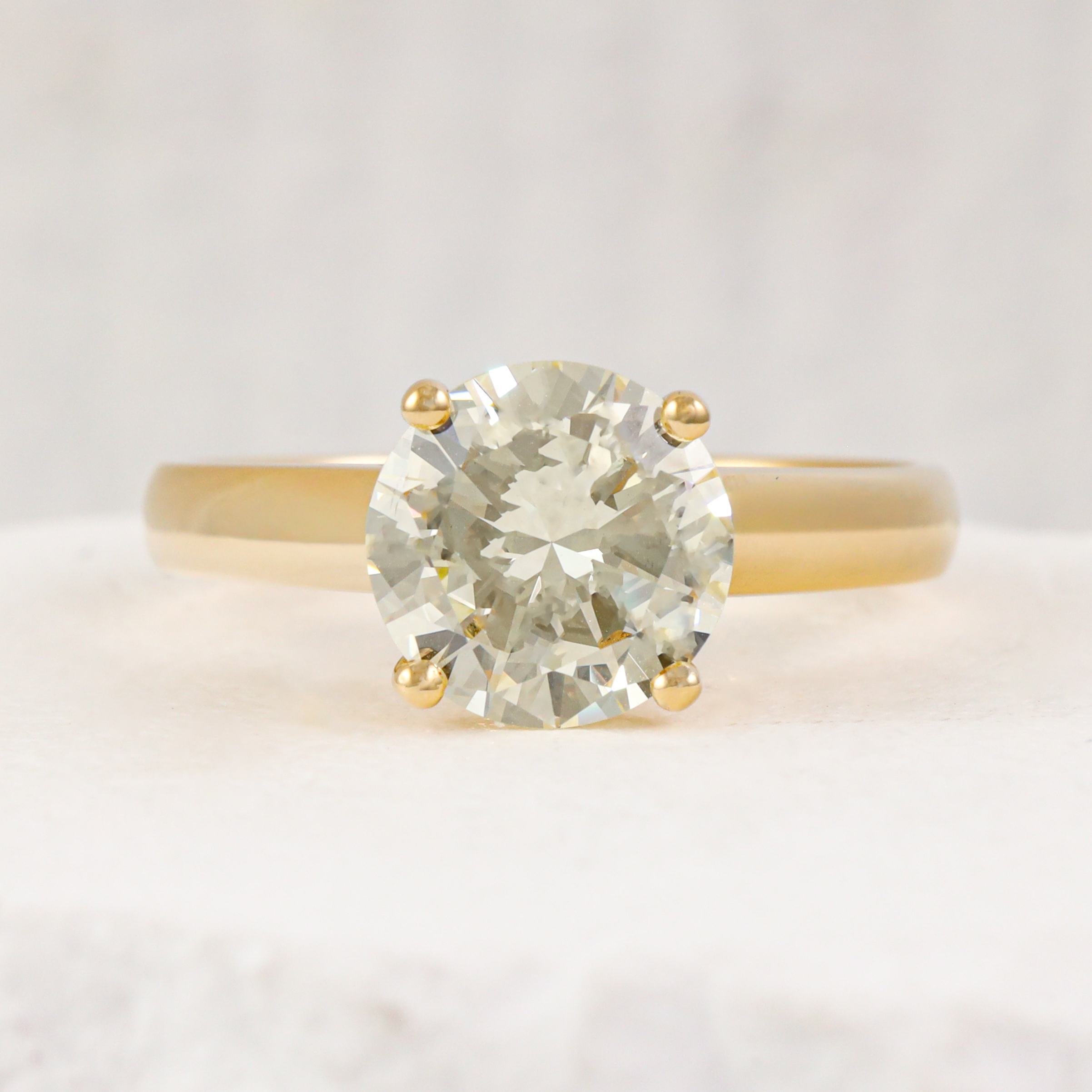3.32ct Diamond Solitaire Ring